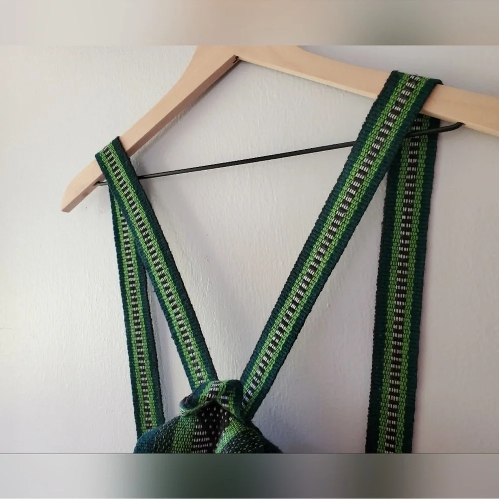 Pinzon Woven Backpack, Green, One Size